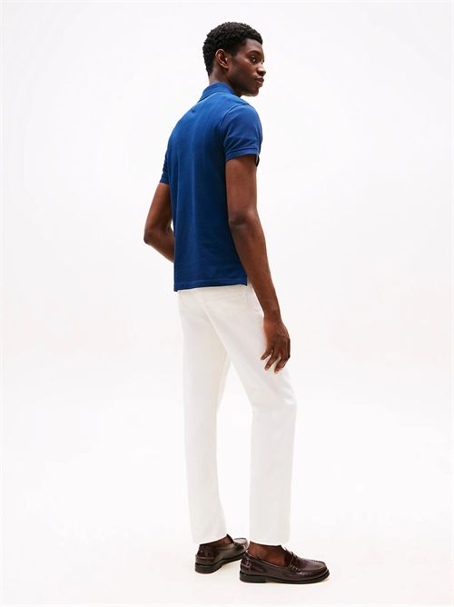 polo uomo blu notte TOMMY HILFIGER | MW0MW17771DAF